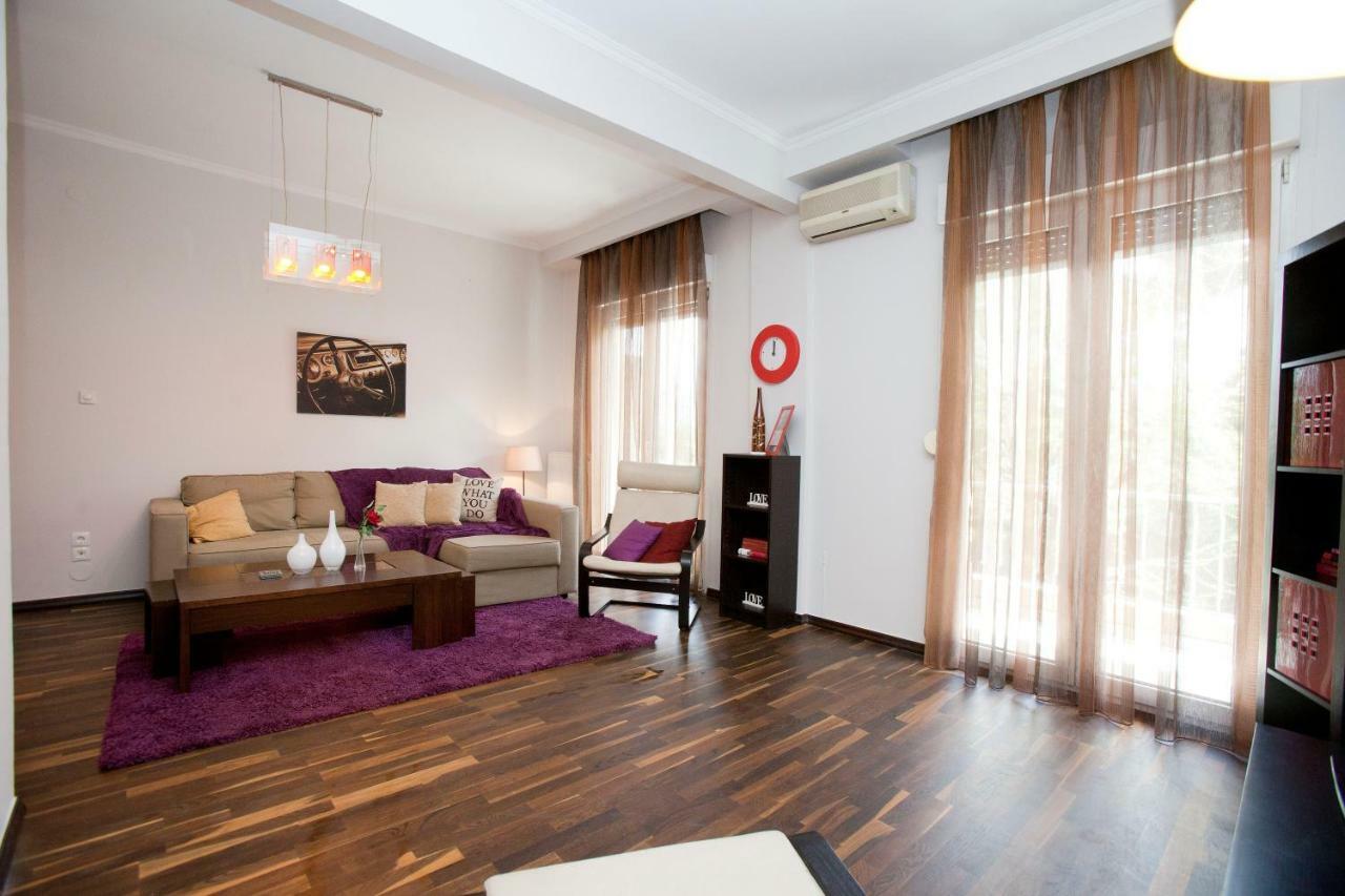 Downtown Apartment Tesalonika Bagian luar foto