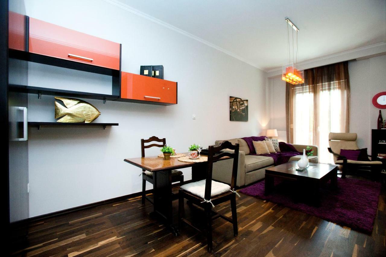 Downtown Apartment Tesalonika Bagian luar foto