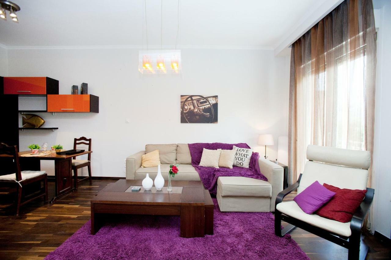 Downtown Apartment Tesalonika Bagian luar foto